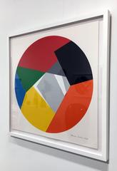 Untitled Composition #29, Mixed Media Painting on Arches Watercolor Paper