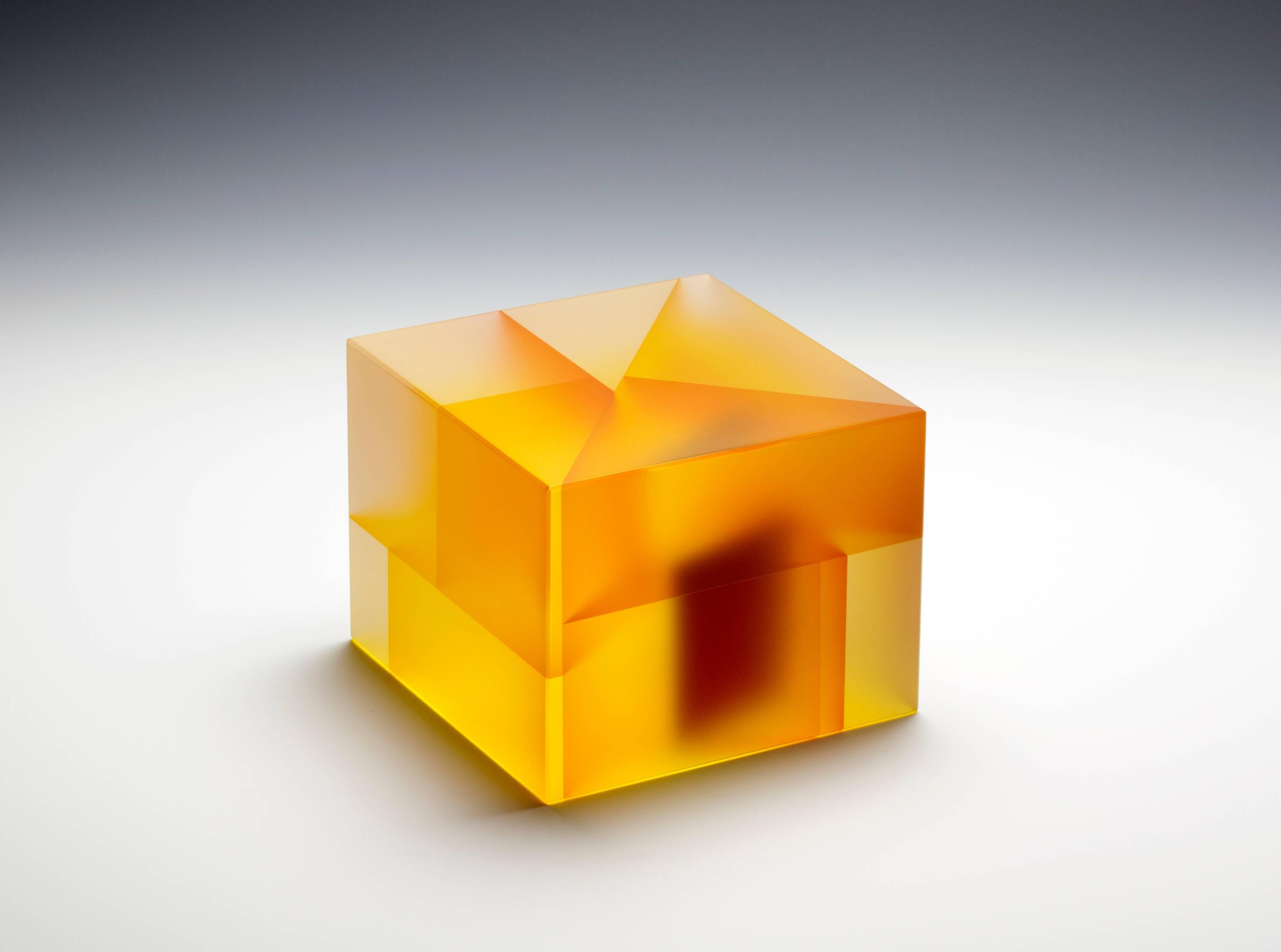yellow cuboid