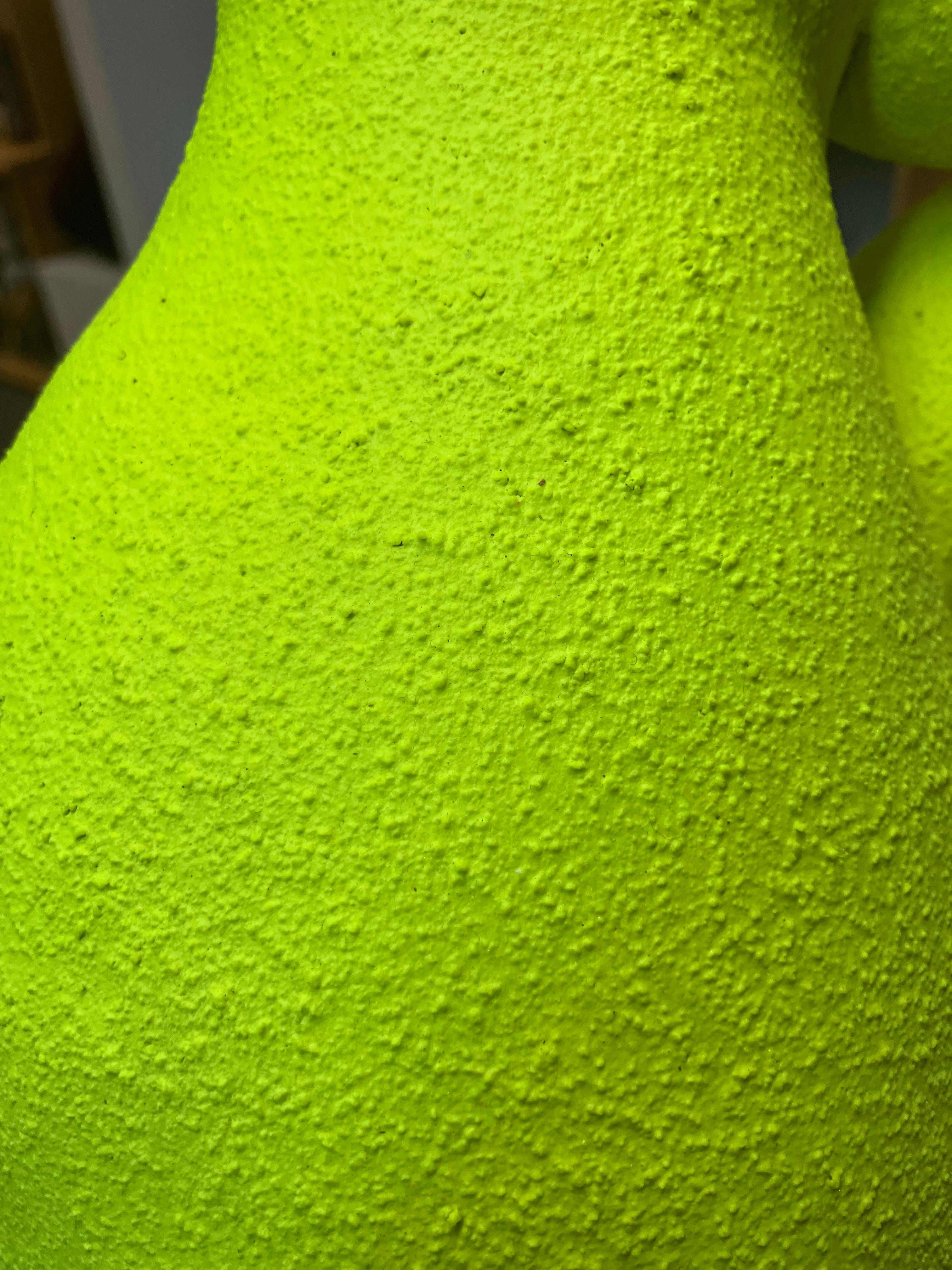 Yellow Pitcher, Maxwell Mustardo, 2023, Stoneware with Sprayed Plastic Surface For Sale 2