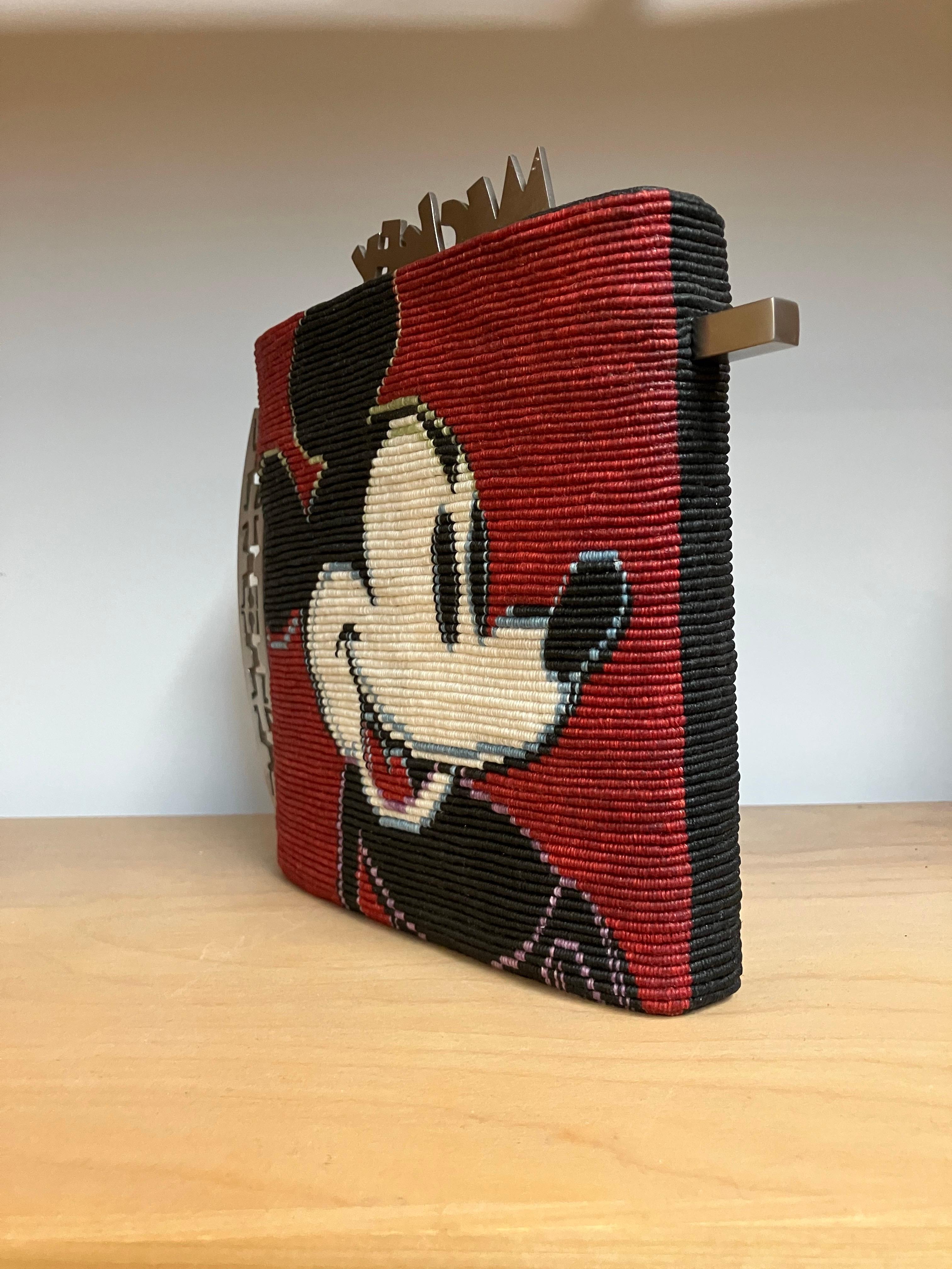 Théière Mickey Mouse / Warhol-Haring I, Kate Anderson, 2006, lin ciré noué en vente 4