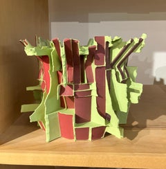 Contemporary, Porcelain, Sculpture, Pigment, B2Y Spectrum Loop Dispersion