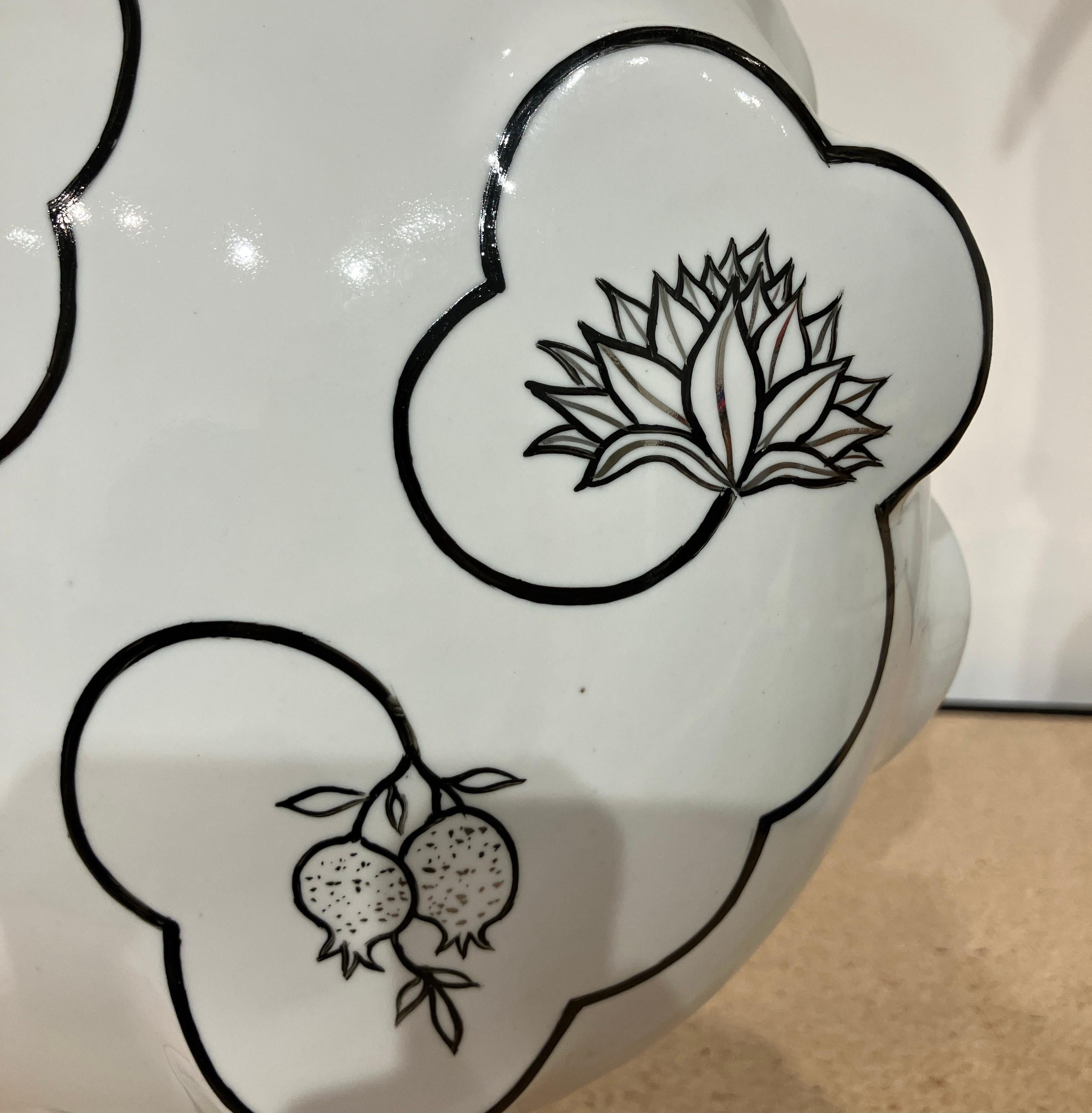 Porcelain, Overglaze Paint, Vessel, Functional, Mythos Flask, Sam Chung, 2025 For Sale 8