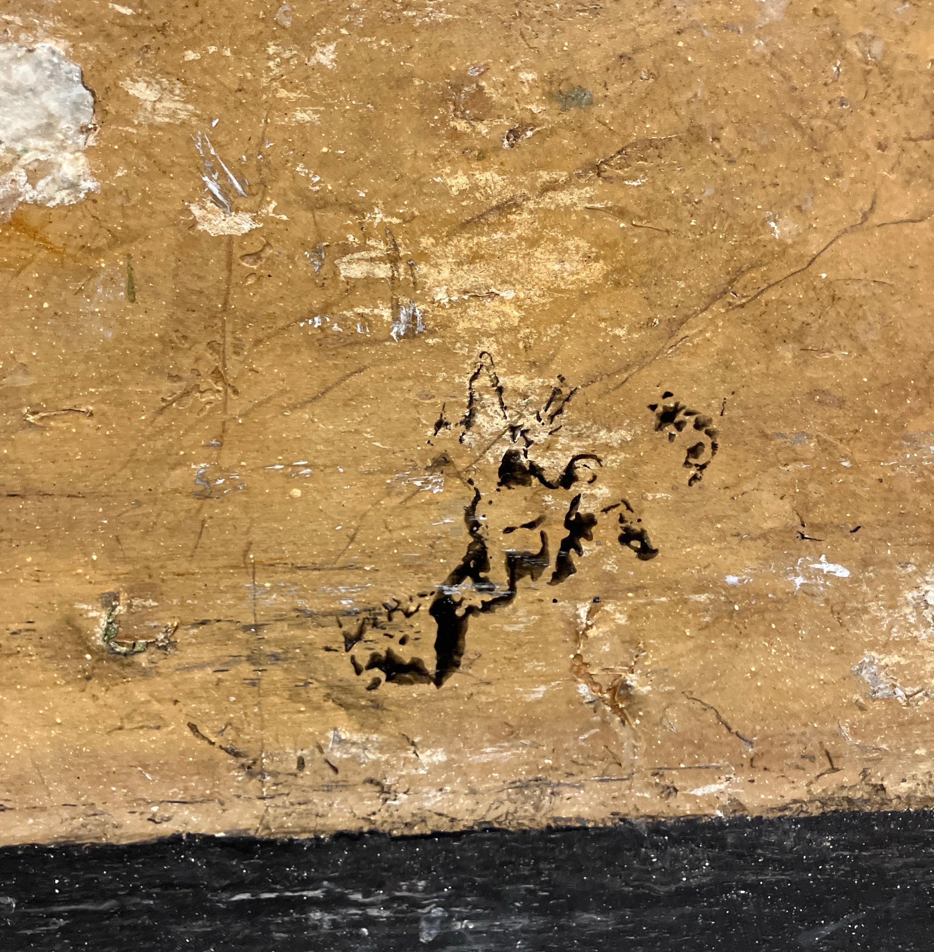 Fresco on Linen, Frammento del Muro CCII by Marcia Myers circa 2000 For Sale 7