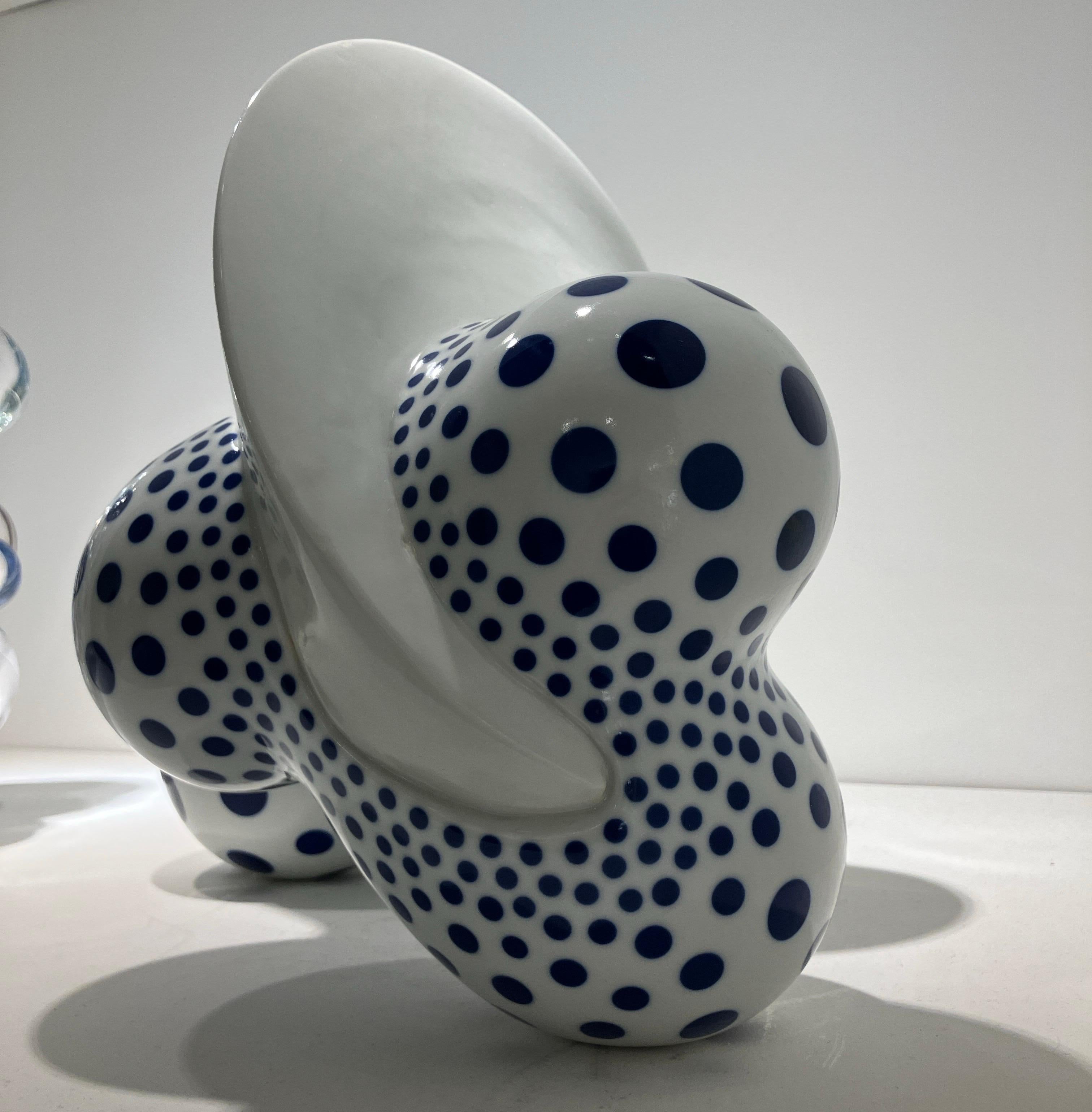Contemporary, Porcelain, Sculpture, Abstract, Design, Harumi Nakashima, Japanese For Sale 7