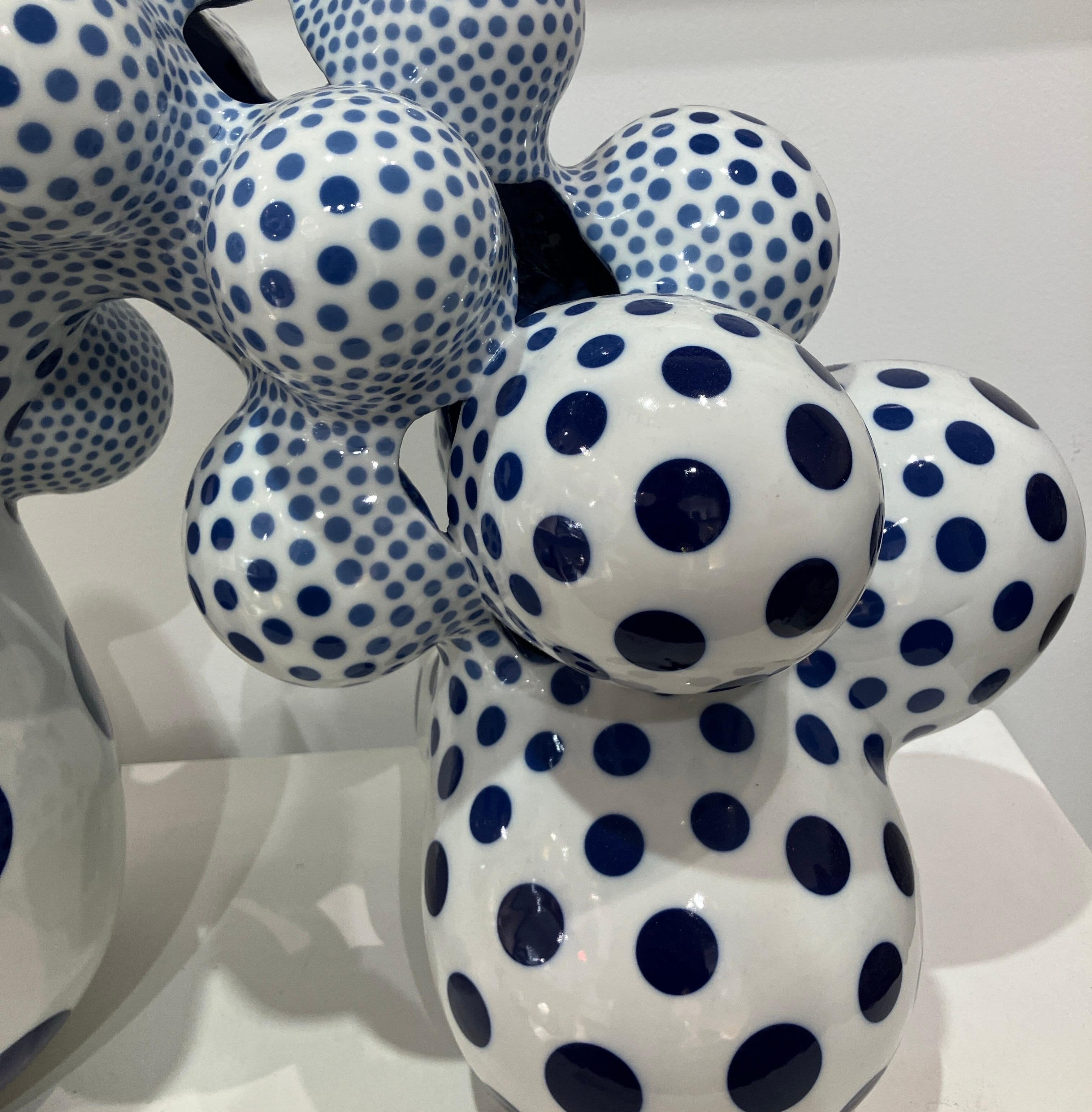 Contemporary, Porcelain, Sculpture, Abstract, Design, Harumi Nakashima, Japanese For Sale 5