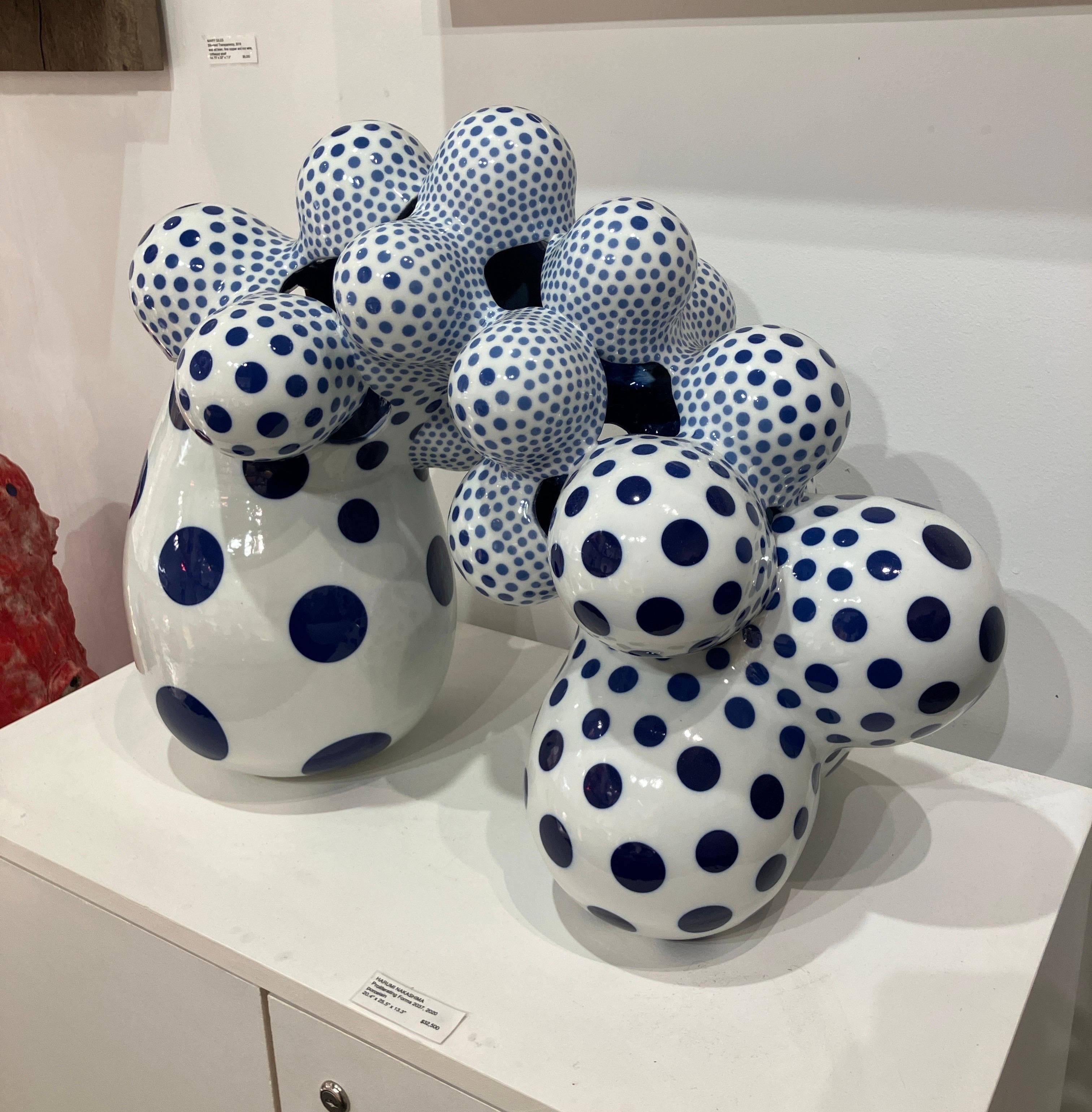 Contemporary, Porcelain, Sculpture, Abstract, Design, Harumi Nakashima, Japanese For Sale 7