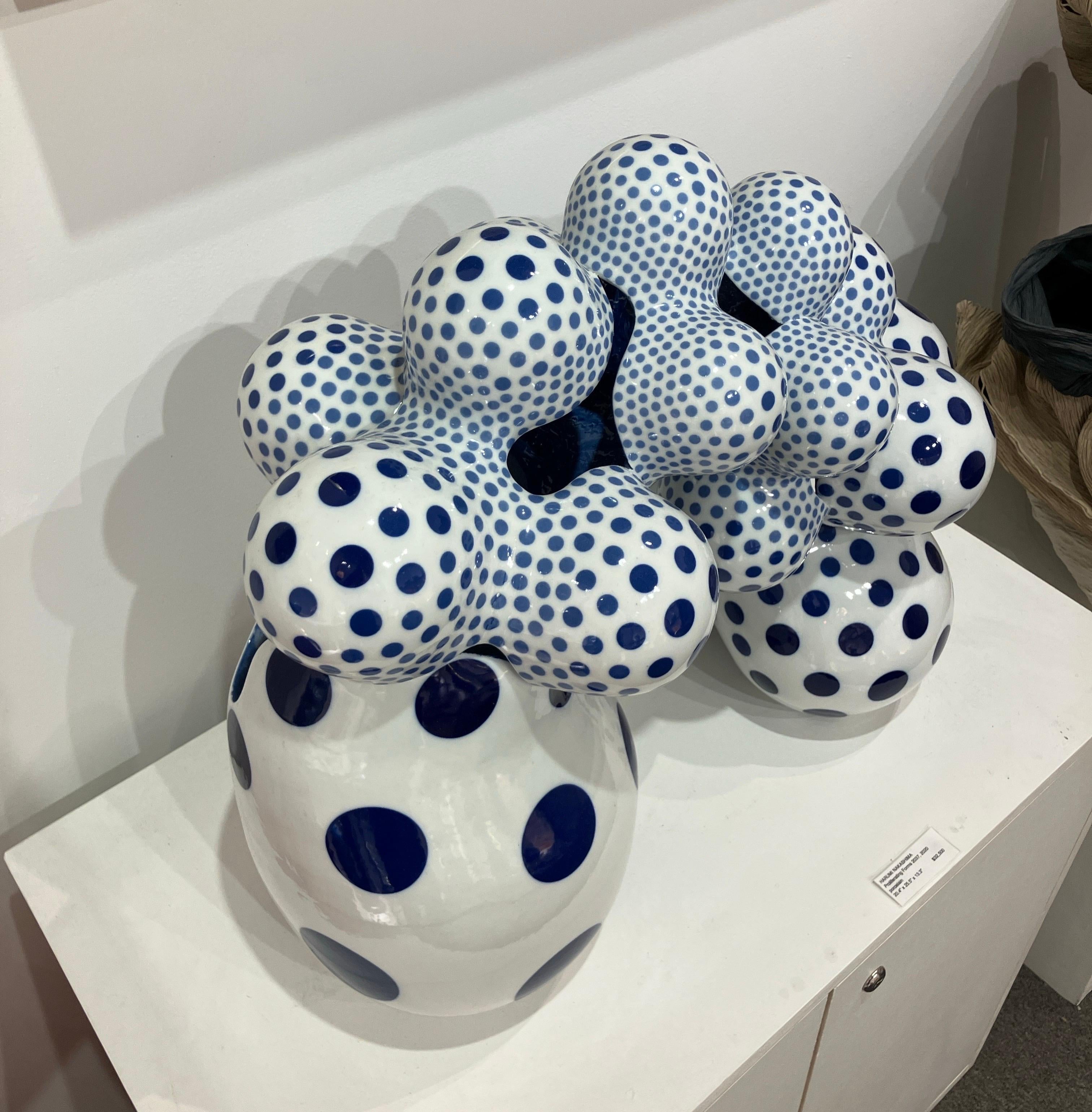 Contemporary, Porcelain, Sculpture, Abstract, Design, Harumi Nakashima, Japanese For Sale 8