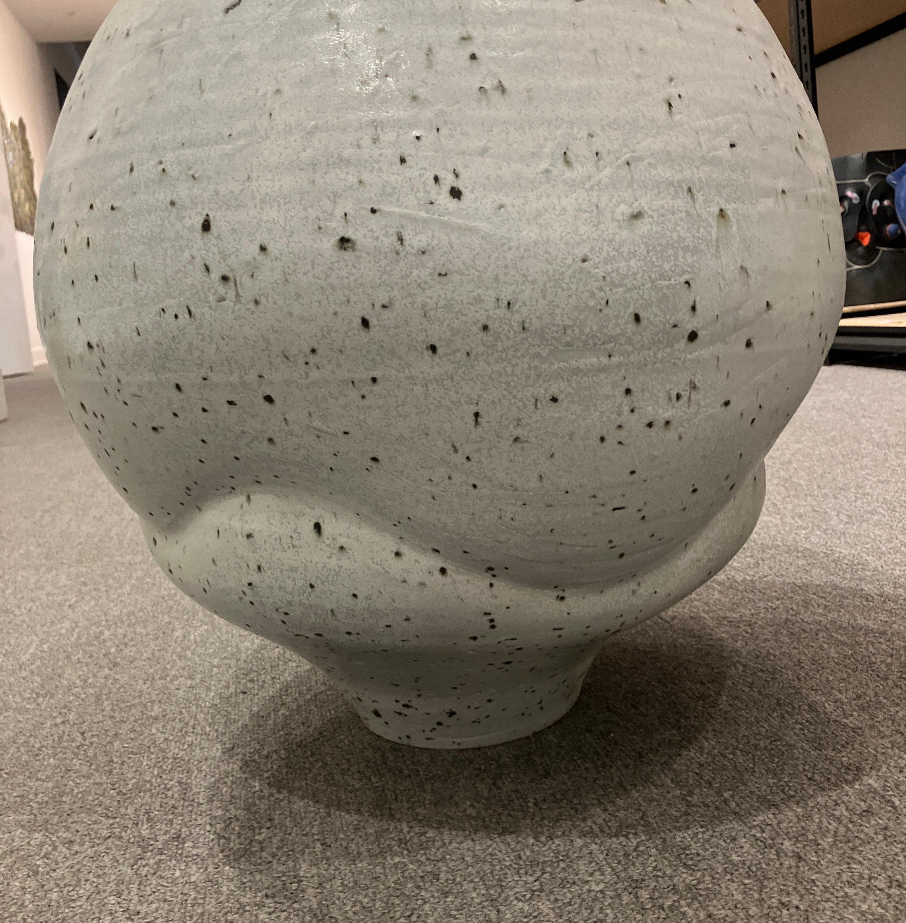 Design Contemporary, Sculpture en céramique, Porcelaine, Particules de fer, Glaçure, Argile en vente 5