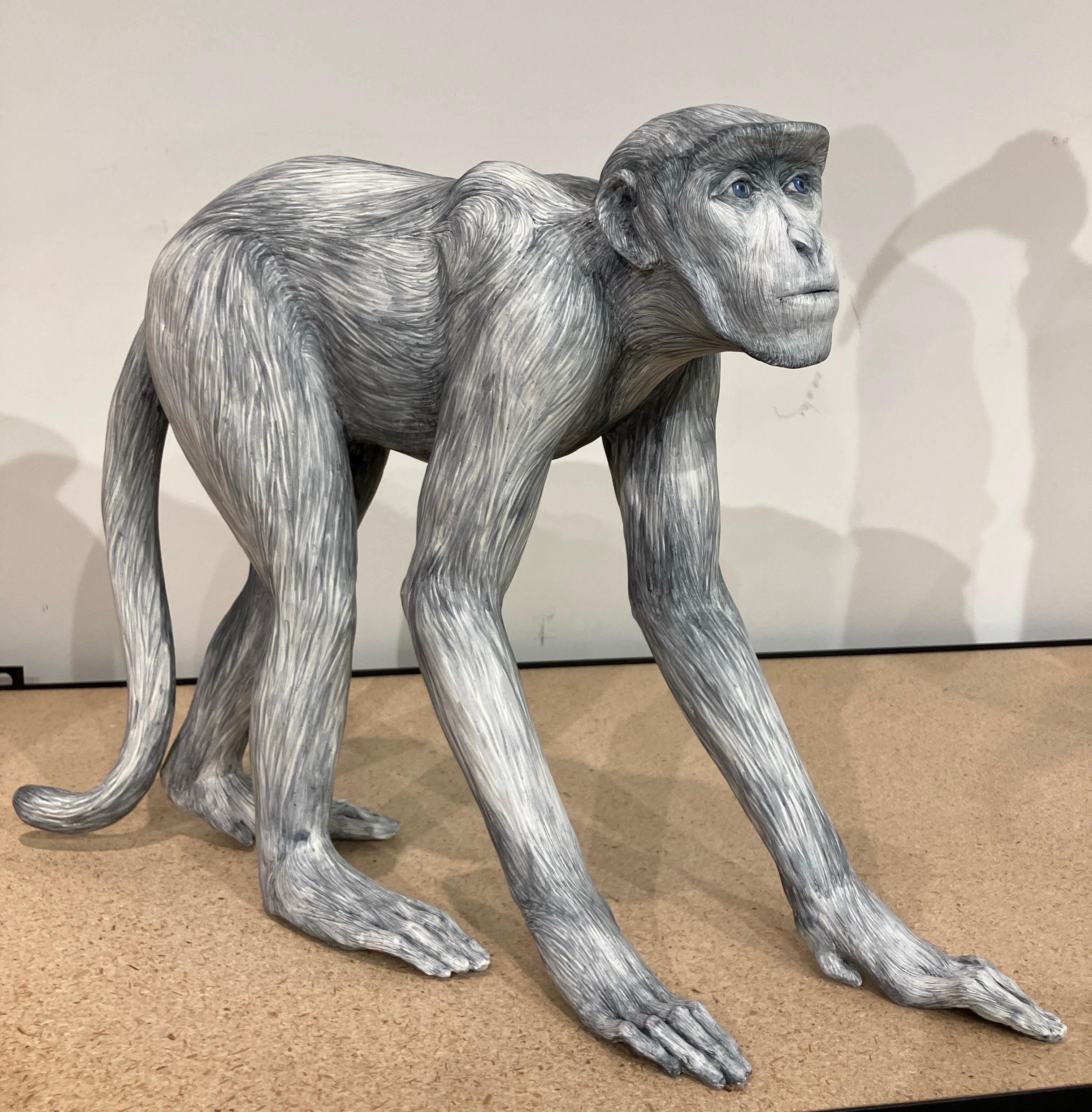 Pelage by Lindsay Pichaske, 2022, Sculpture figurative en céramique, animaux, peinture en vente 3