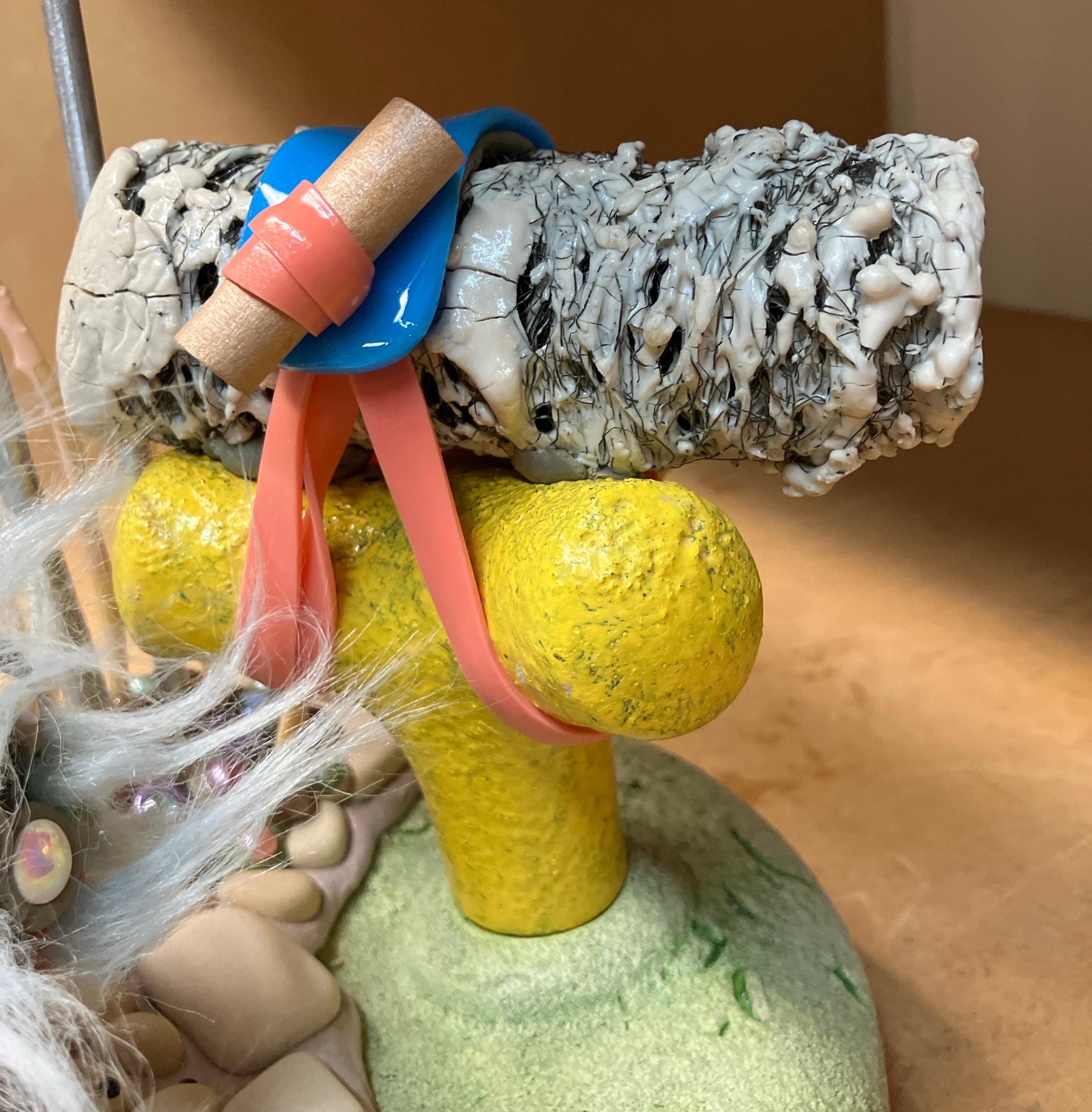 Coloni No 1, Matthew Mitros, 2023, Sculpture en céramique mixte, abstraite en vente 4