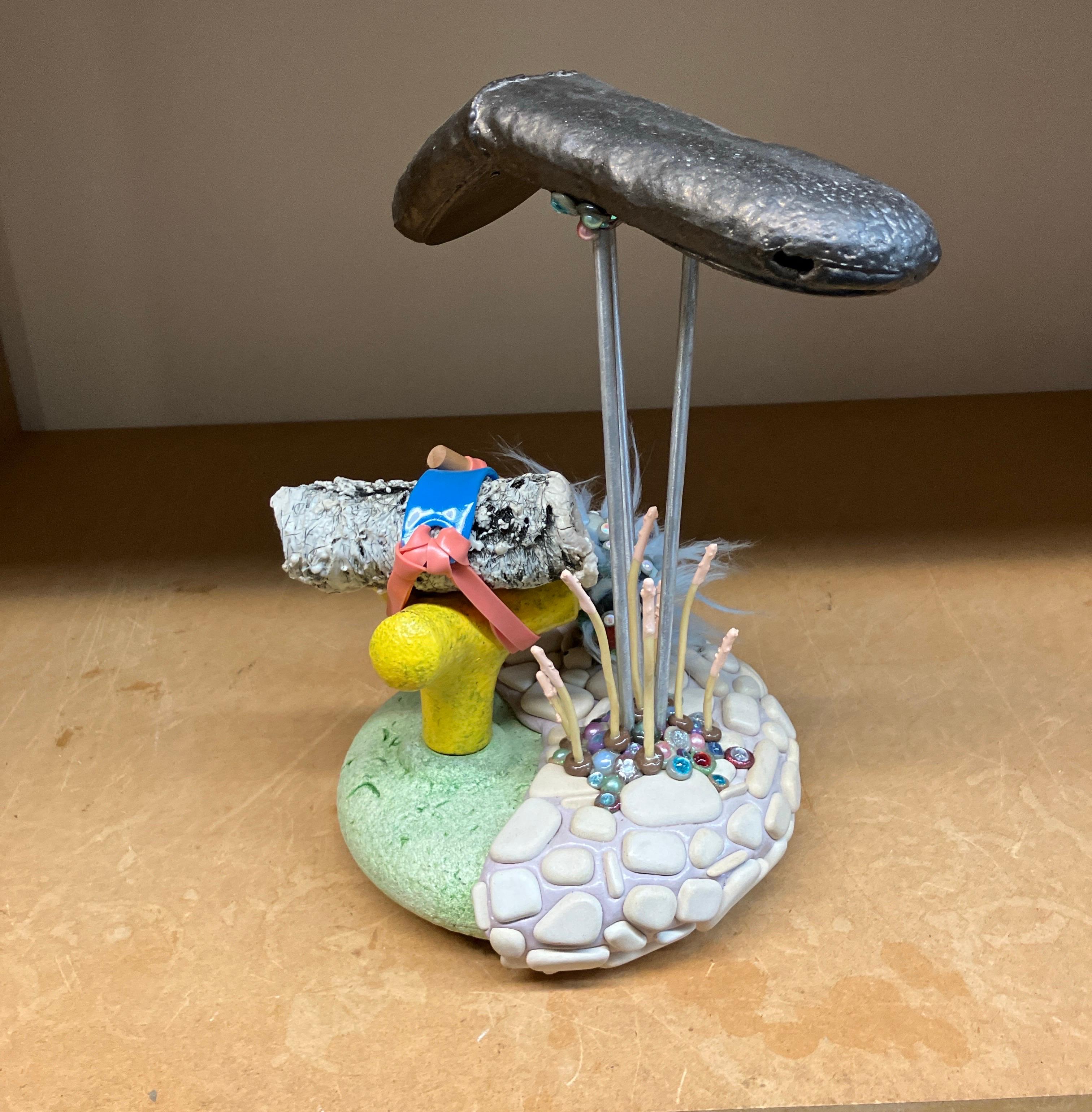 Coloni No 1, Matthew Mitros, 2023, Sculpture en céramique mixte, abstraite en vente 6