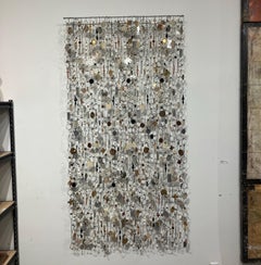 Trinket Net No. 3, John Garrett, 2023, Wall Hanging Installation Sculpture