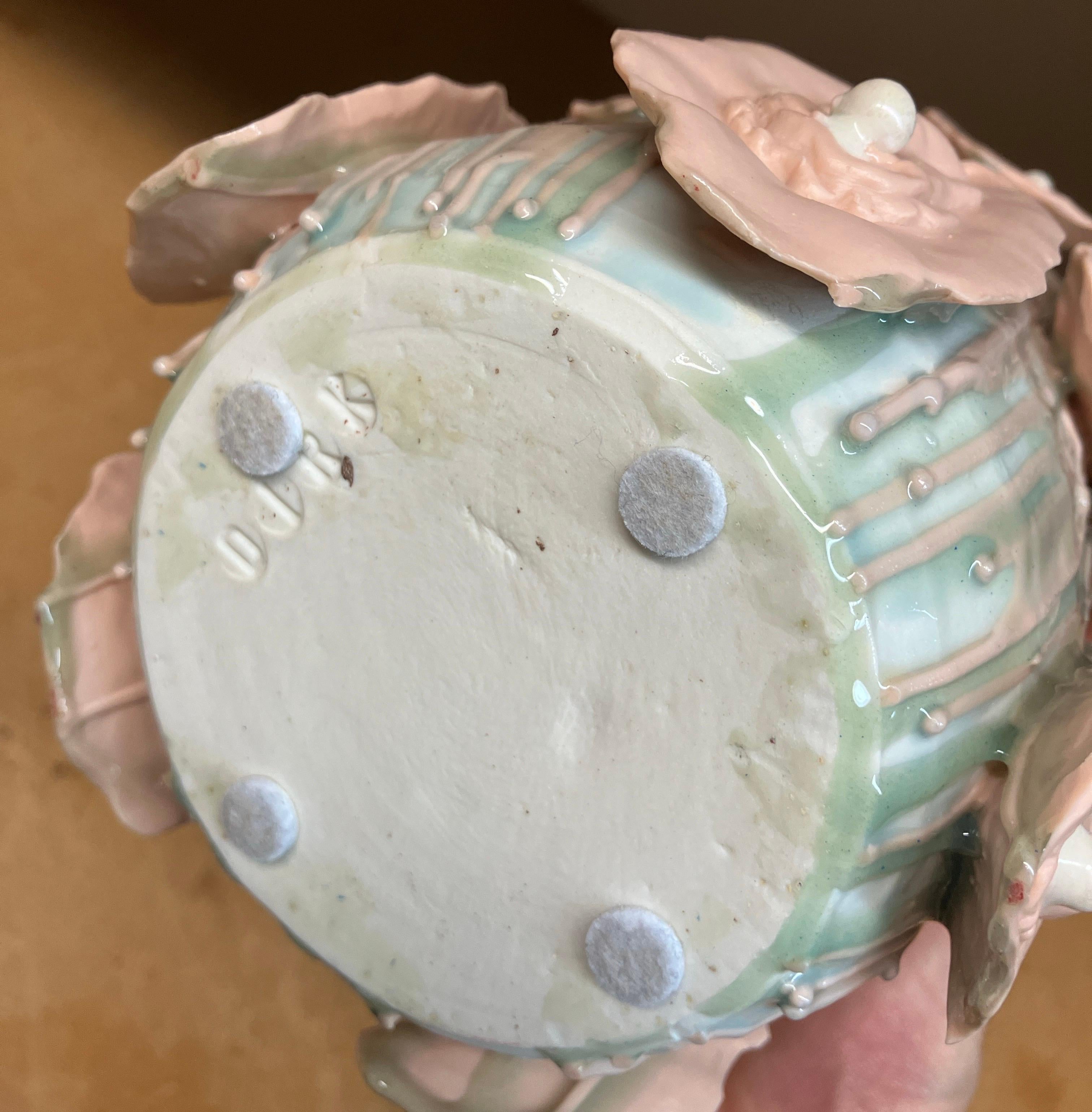 Contemporary Ceramic Trompe l'oeil Sculpture, Glazed Porcelain, 