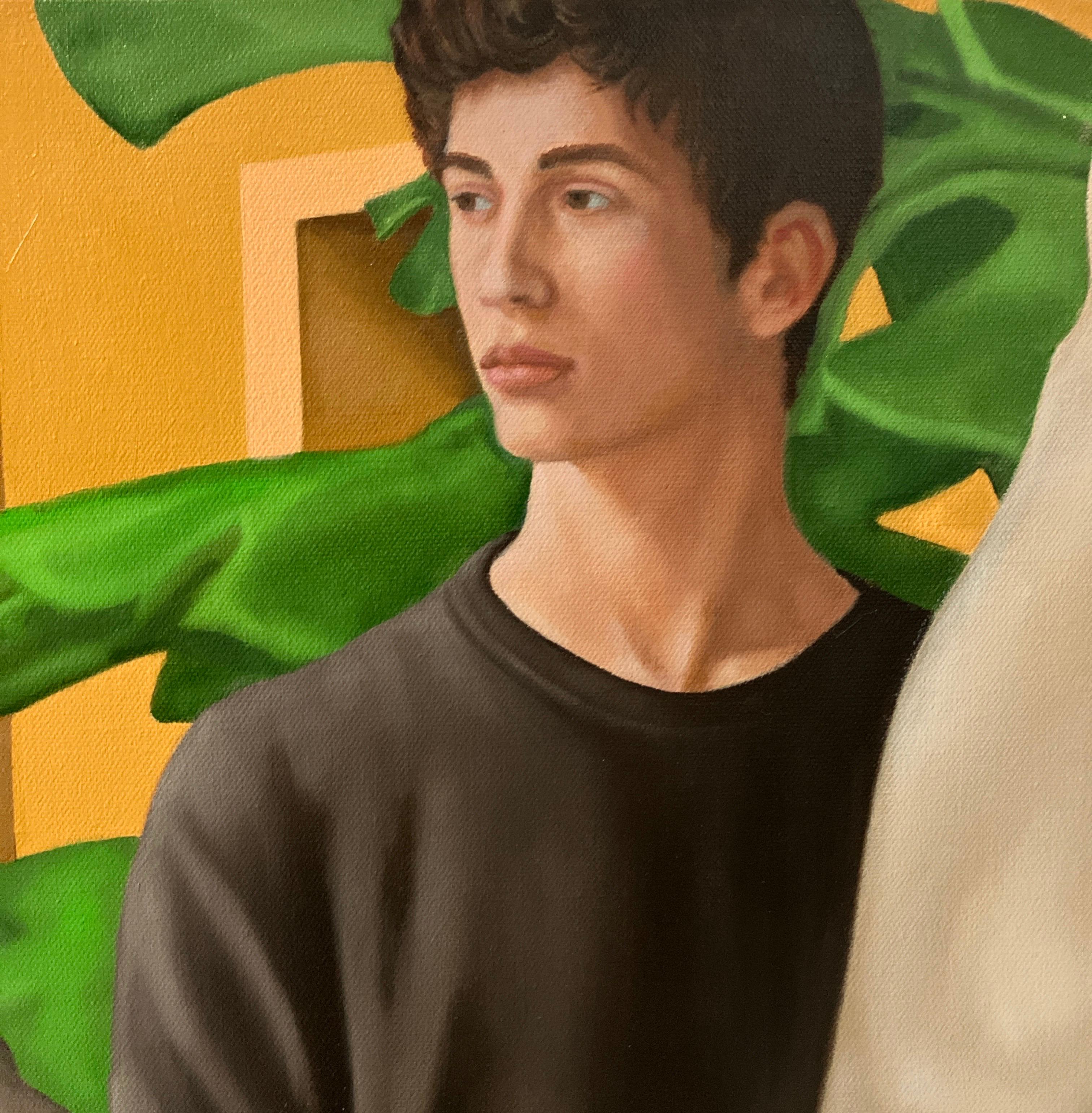 Wanderlust, Dominic Finocchio, 2023, Figuratives Ölgemälde auf Leinwand im Angebot 2