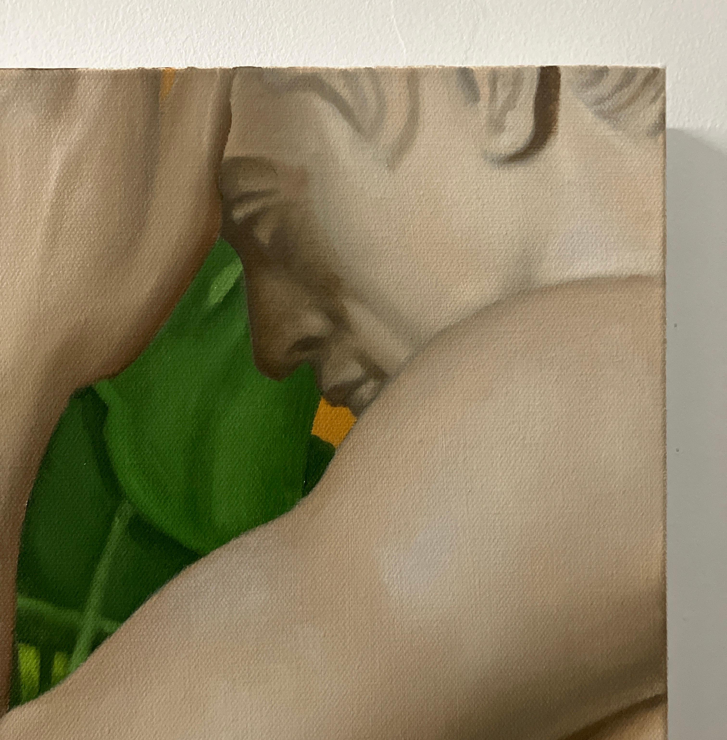 Wanderlust, Dominic Finocchio, 2023, Figuratives Ölgemälde auf Leinwand im Angebot 3