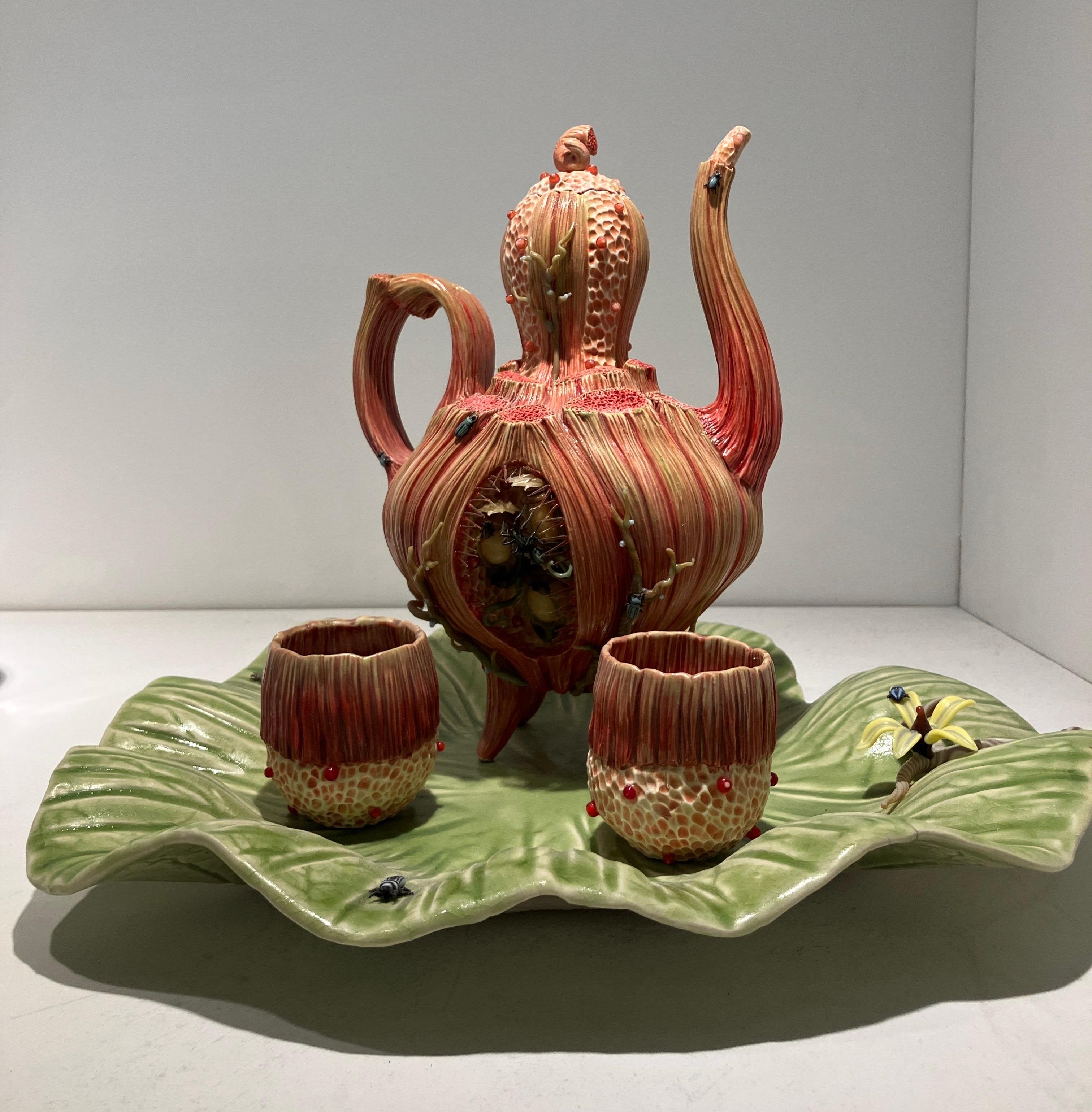 Bonnie Seeman a grandi à Miami, en Floride, avec une propension pour l'illustration anatomique et les couleurs éblouissantes et le riche feuillage du paysage de Miami.  En développant sa technique avec la porcelaine et le verre, Seeman a canalisé