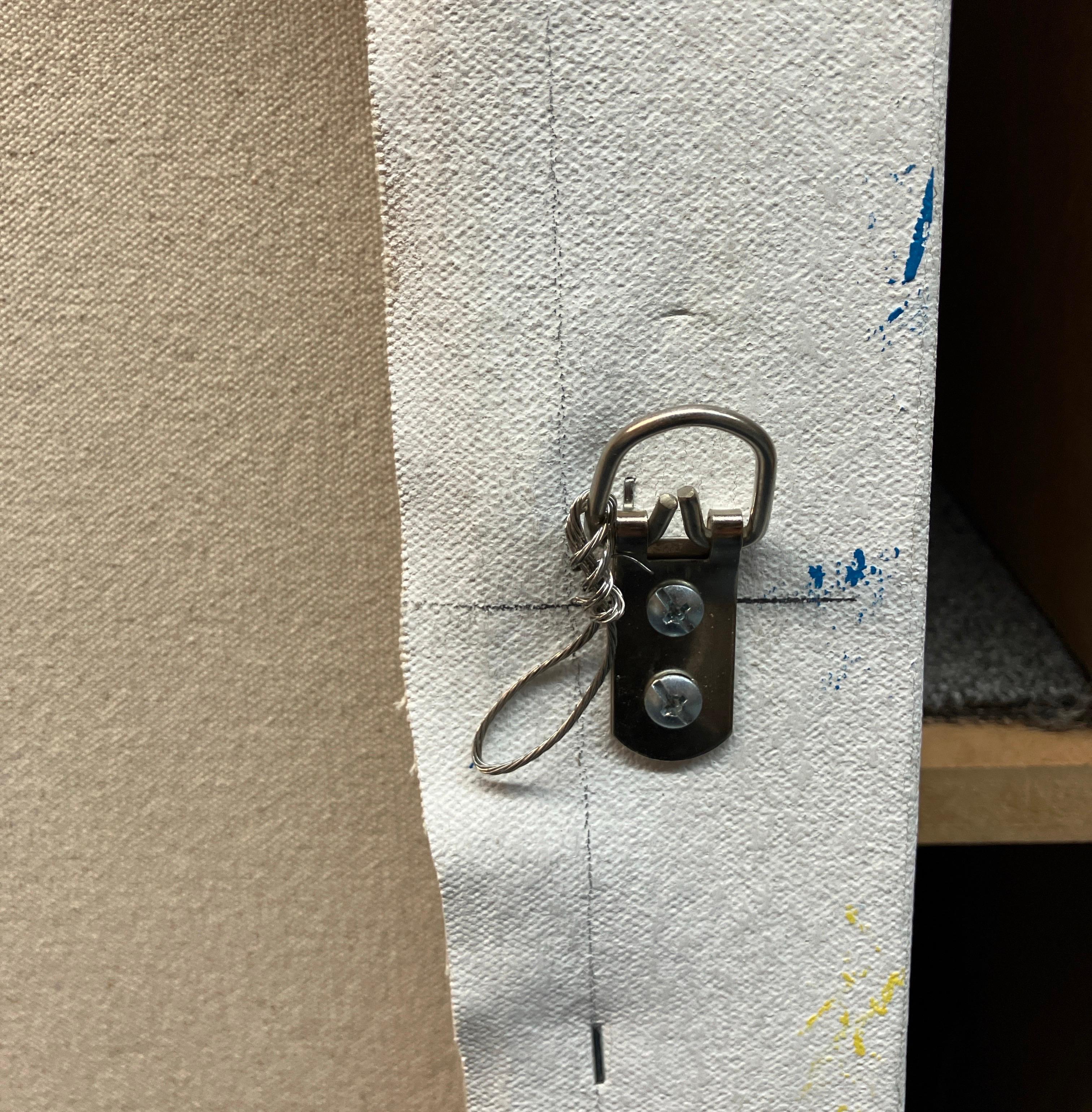 “Kinda Blue” by Rick Griggs, 2025, Abstract Acrylic Painting on Canvas For Sale 7