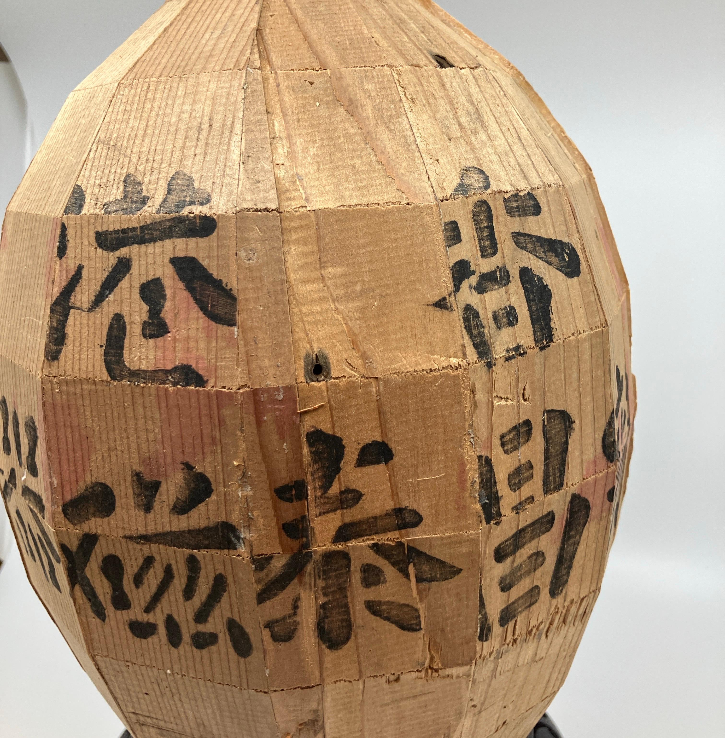 Hanging Duck Vase I, Vivian Chiu, 2023, Pine Crate Wood Assemblage, Rosewood For Sale 2