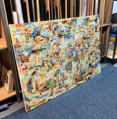 "Qui e ora", Contemporaneo, Astratto, Pittura a olio, Tela