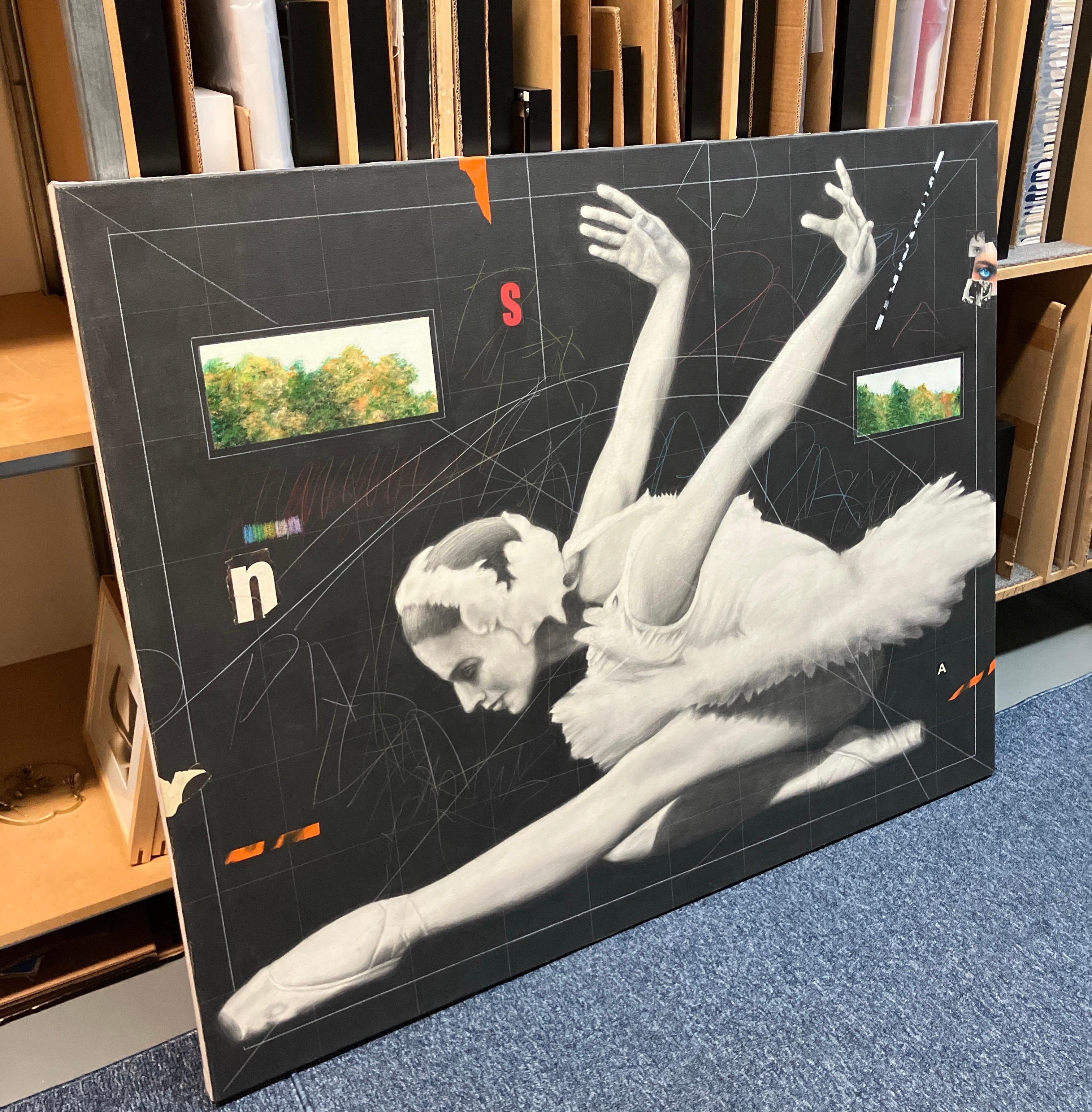 Joseph Piccillo’s meticulous charcoal and graphite drawings and paintings reveal an exquisite draftsmanship tempered by emotional sensitivity. Piccillo presents an action-based assemblage of images and symbols by combining dancers, horses, divers,