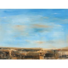 "Badlands", Abstract Landscape, Acrylic Painting on Canvas 4