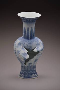 Vase with Lotus Pattern