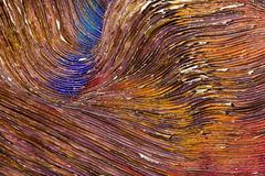 Mapping the Wind by Katherine Glover, Khadi Paper and Paint on Birch Panel