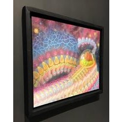 The Endless Ritual, Electric and Vibrant Abstract Acrylic Painting 3