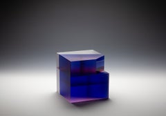 "Segmentazione cuboidale II" di Jiyong Lee, 7,25 x 7,25 x 7 pollici, vetro ottico