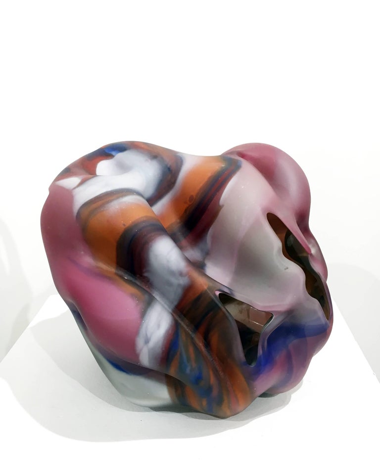 Marvin Lipofsky - Blown Glass, Abstract Sculpture, Colorful, Cold ...