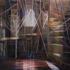 "Actual Only For One Time" , Architectural Oil Painting on Canvas 6