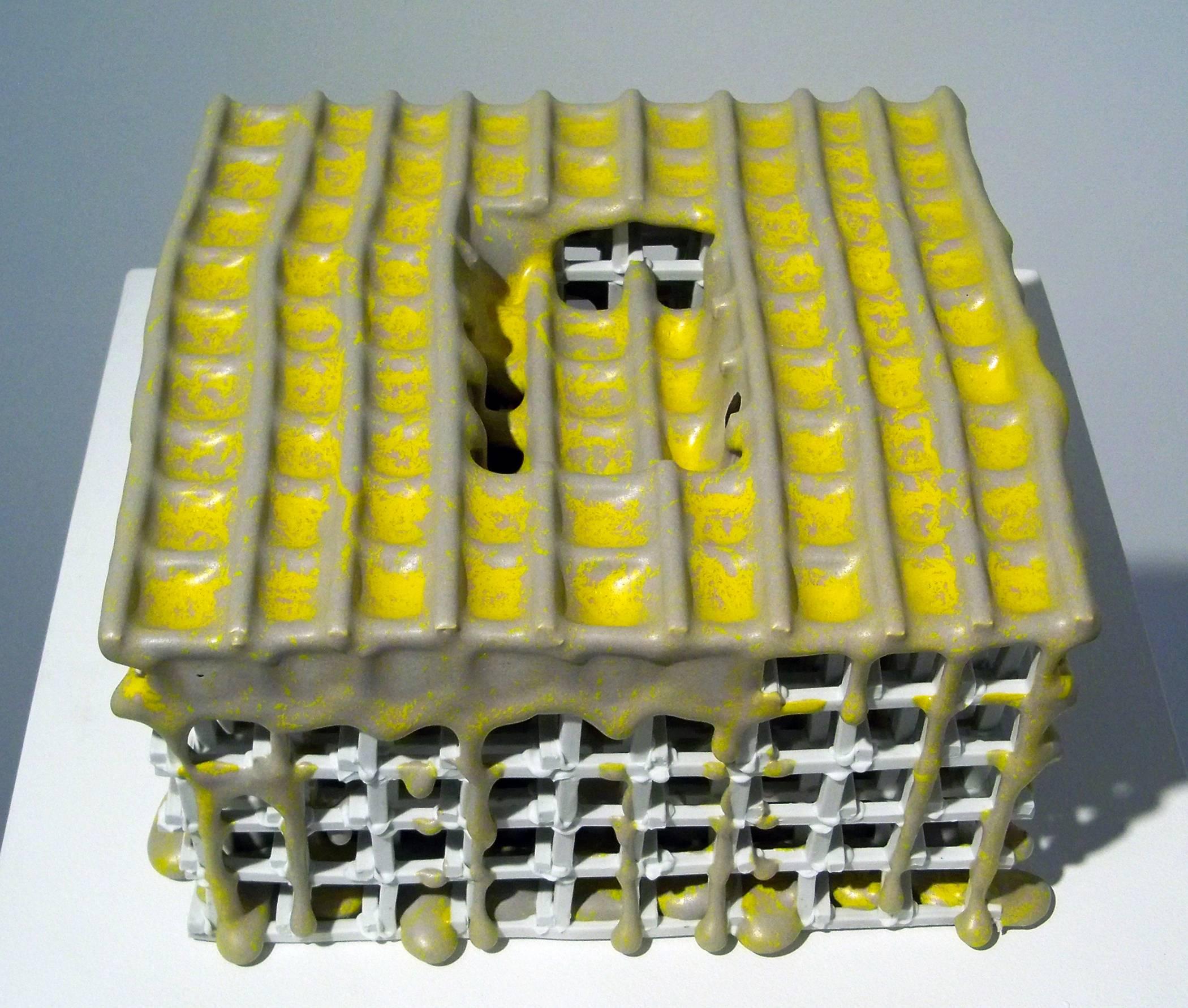 yellow scaffolding