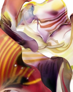 "San Jose Group 2004-06 #1":: geblasenes:: geschliffenes:: sandgestrahltes und säuregeätztes Glas