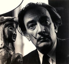 Portrait of Salvador Dali by Lewis Morley  (1925 – 2013) - Surrealism - Spanish