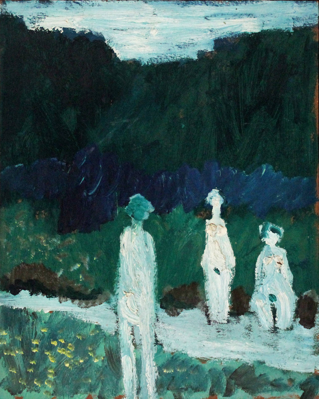 Three Figures in a Landscape