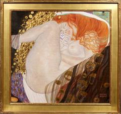 Copy of "Danaë" by Gustav Klimt originally created in 1907