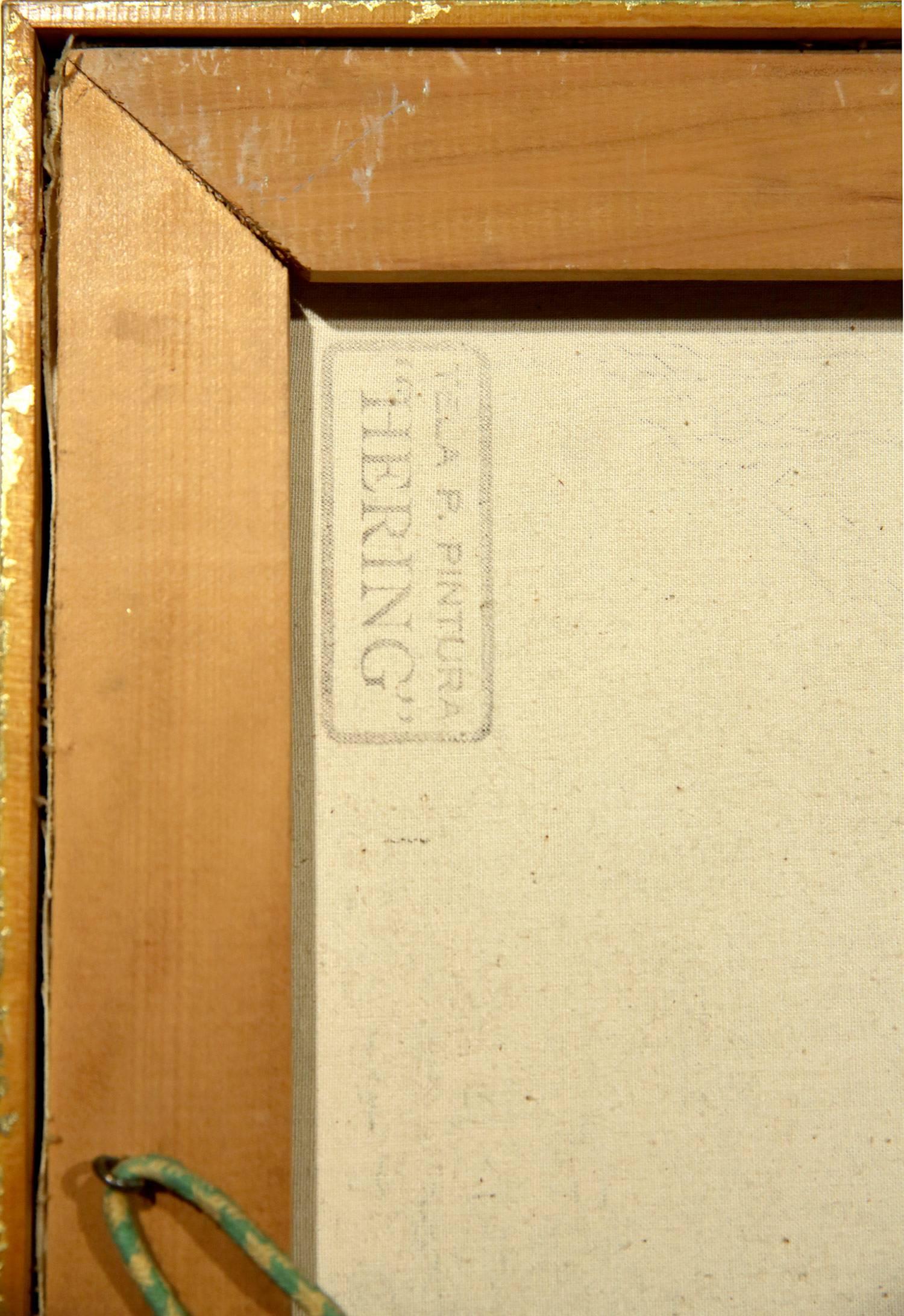20th Century Brazilian Minimalist Modern Oil Painting 1