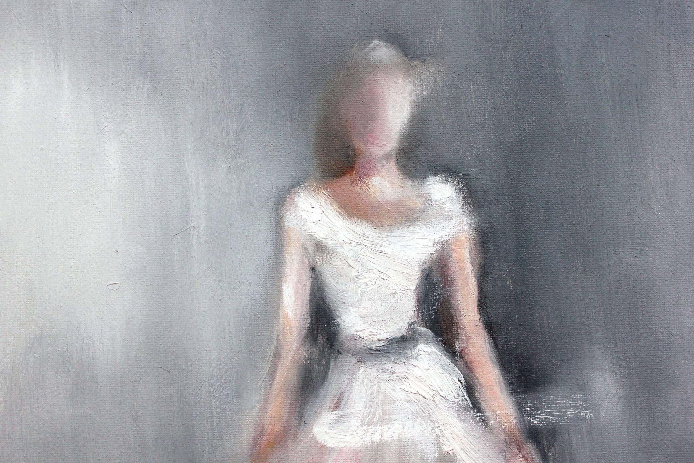 Stepping Out in the Ball - Contemporary Painting by Cindy Shaoul