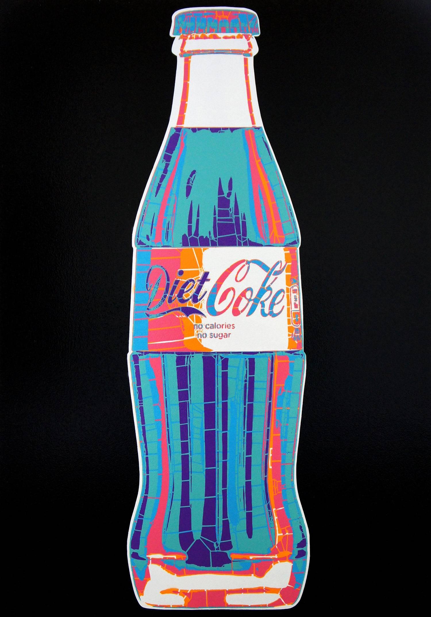 Campbell la Pun Still-Life Painting - Diet Coke Pop