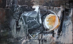 ""Nature und menschliche Beziehungen - Umarmung - DannyBoy 2 - 100M"" Abstraktes Gemälde