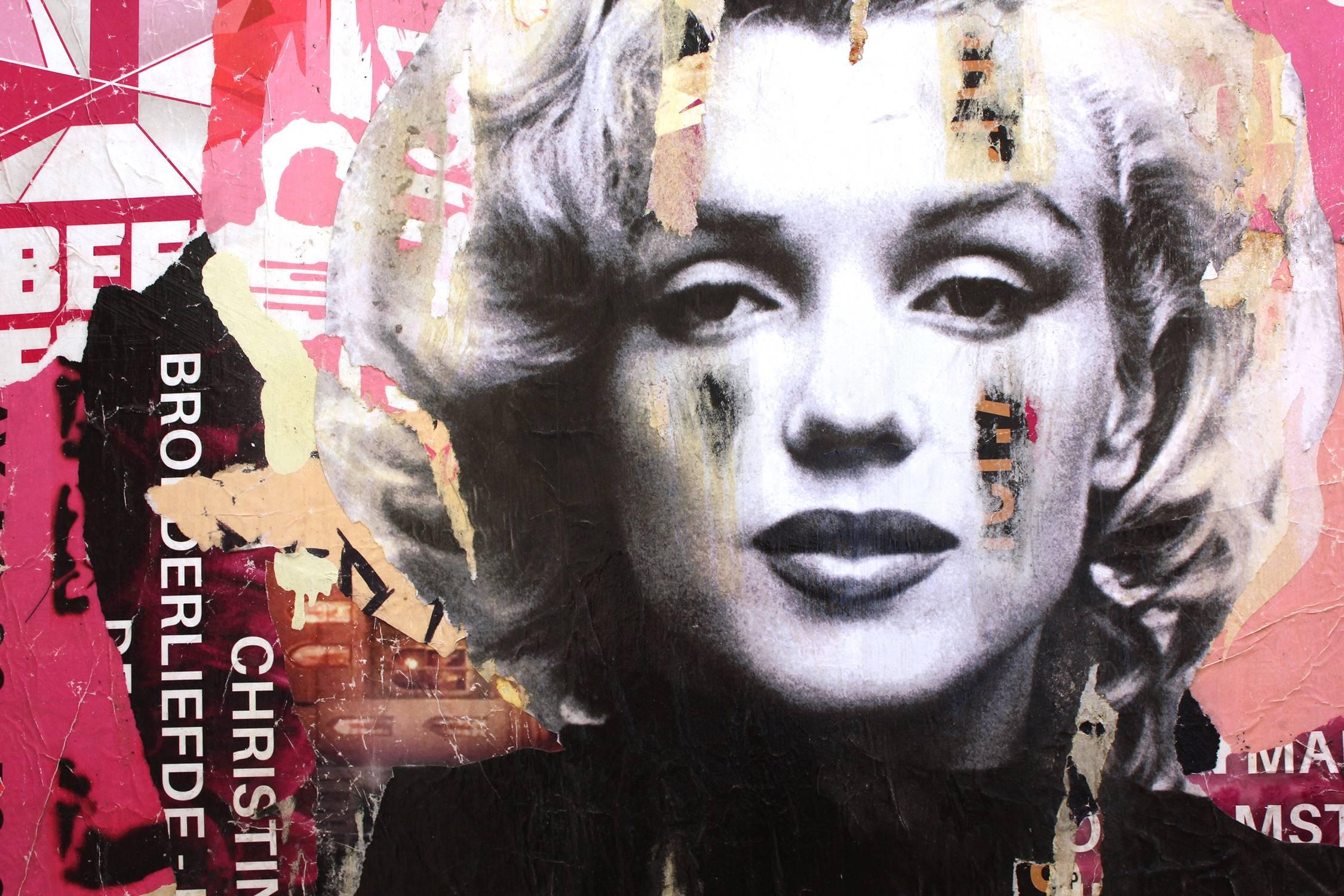 Marilyn - Painting by Gieler