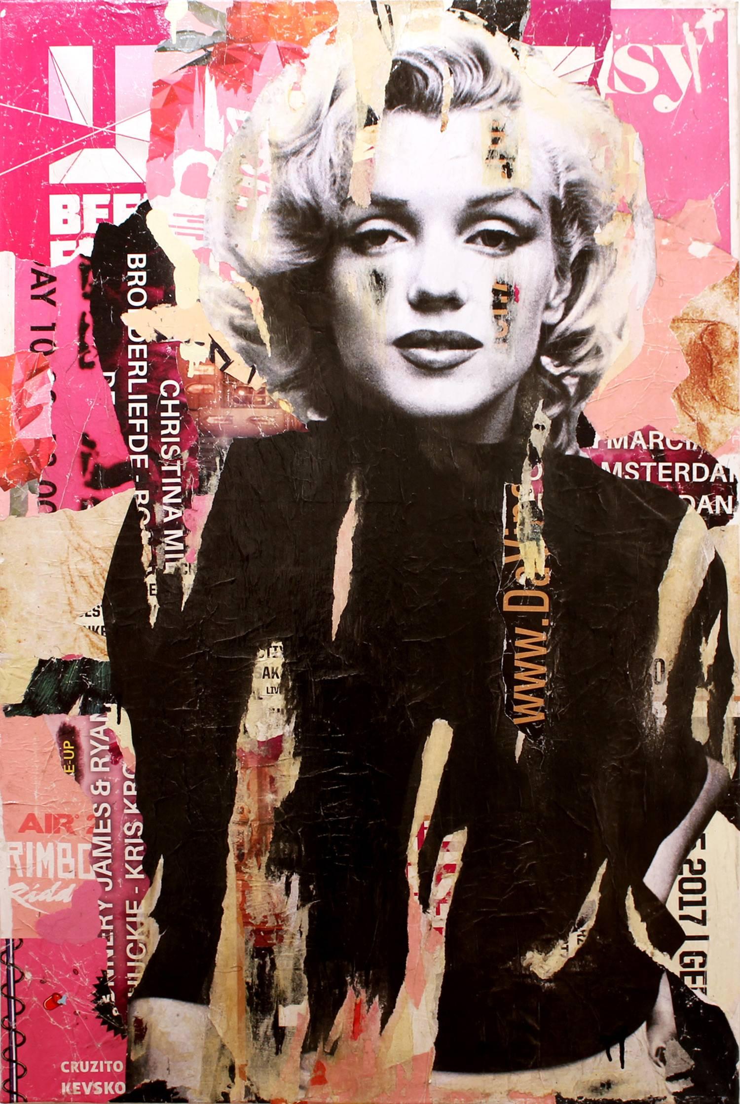 Gieler Abstract Painting - Marilyn