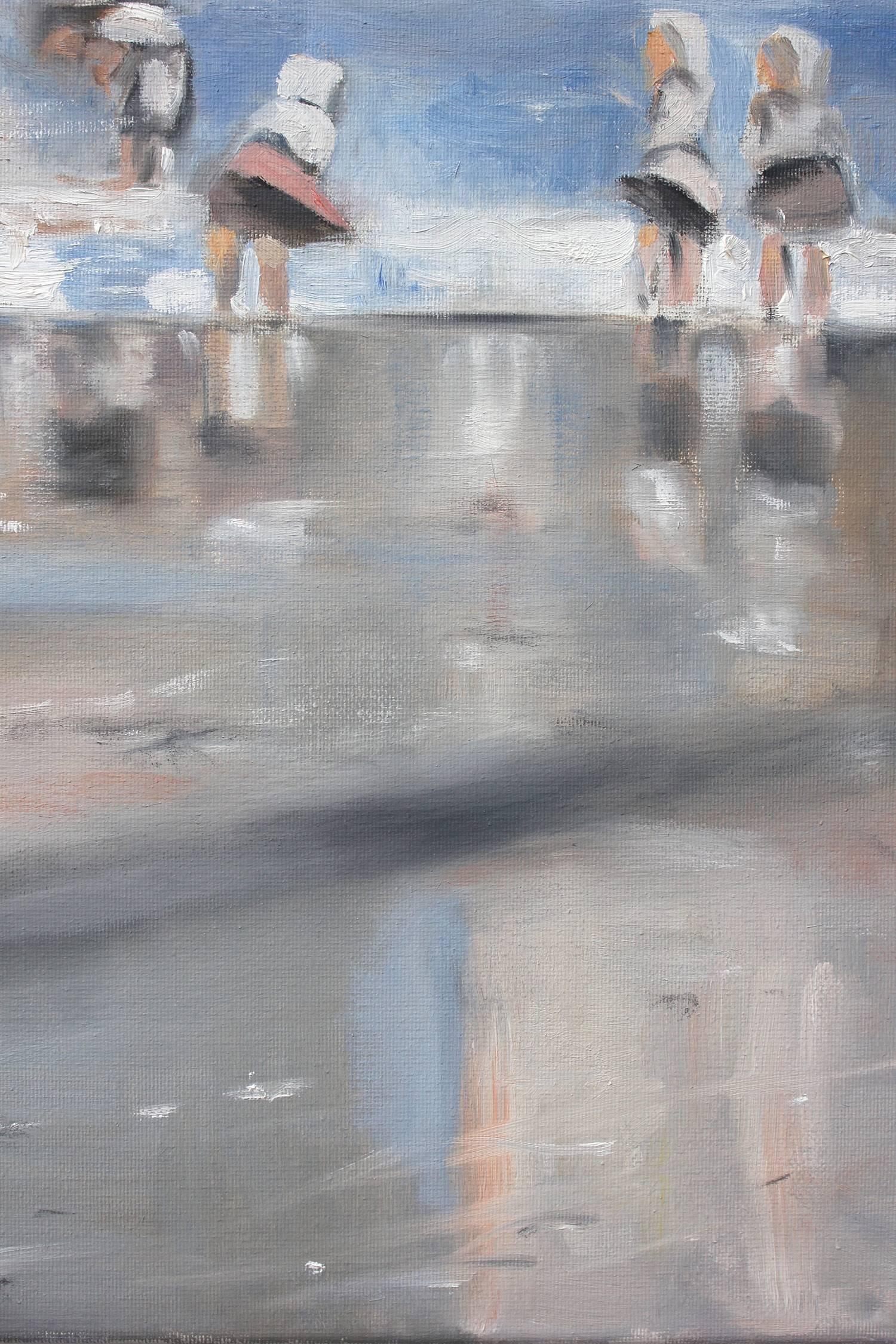 Questo quadro raffigura una scena impressionistica sulla spiaggia con bellissime pennellate e colori stravaganti. L'opera è un seguito di Whistler, che cattura la spiaggia e i tempi dell'inizio del XX secolo in modo simile al suo lavoro. Questo