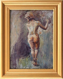 Femme nue figurative