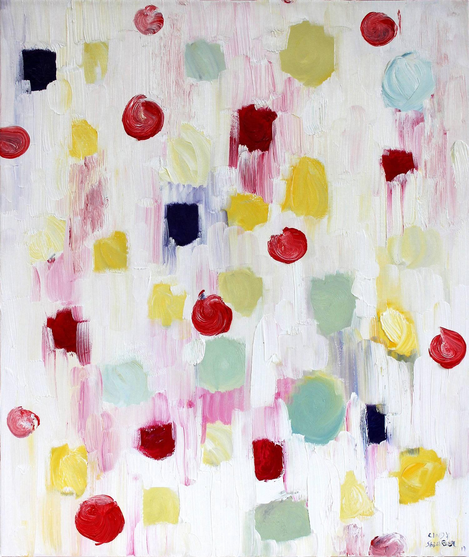 Cindy Shaoul Abstract Painting - Dripping Chanel