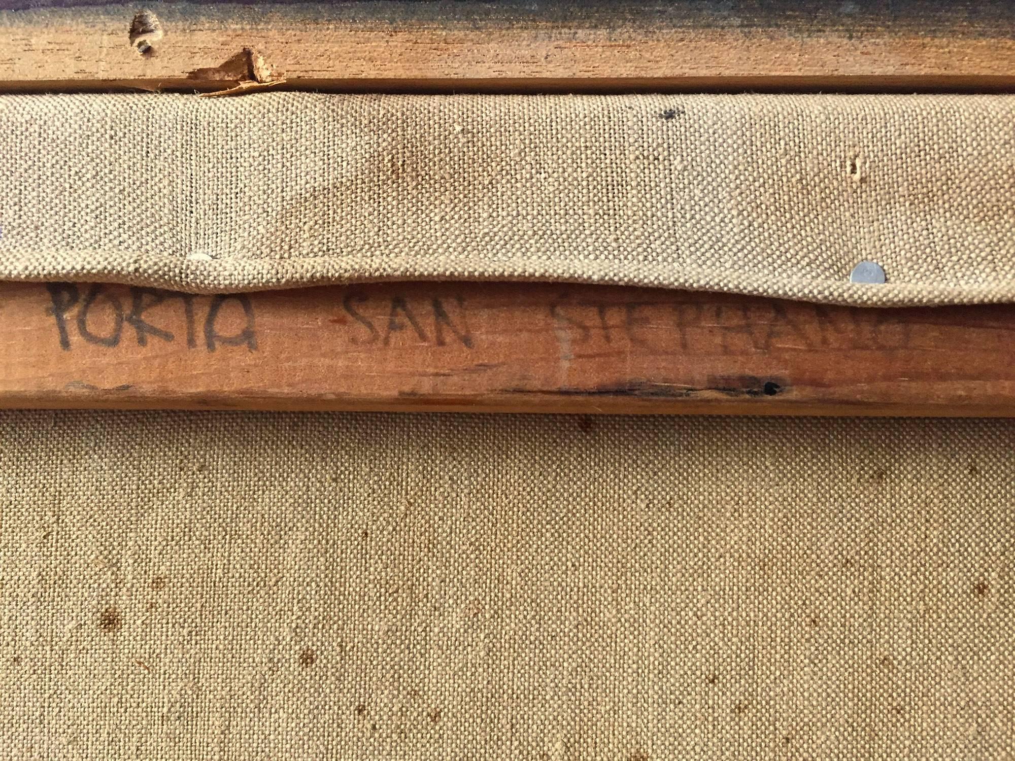 John Miller (b.1939) "Porto Santo Stefano" Mid Century Abstract