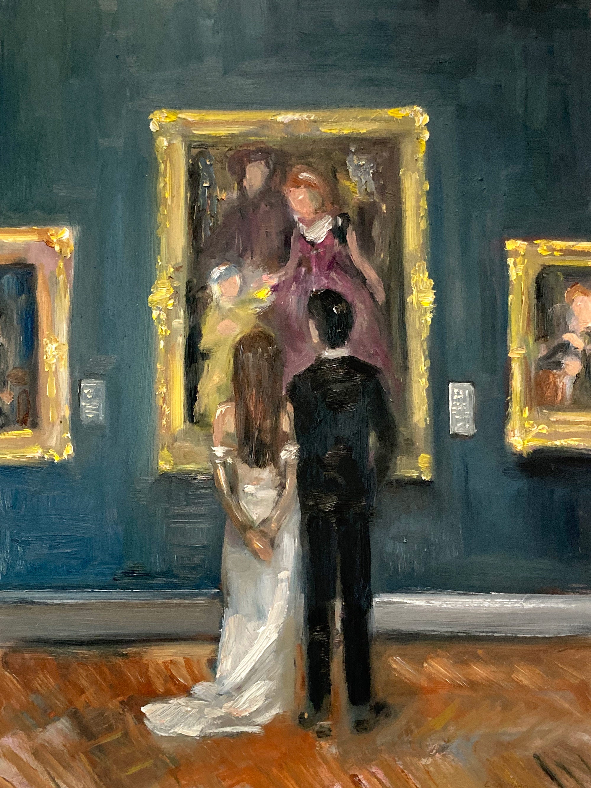 How much are George Van Hook paintings worth?