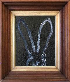 Untitled (Bunny on Black Diamond Dust)