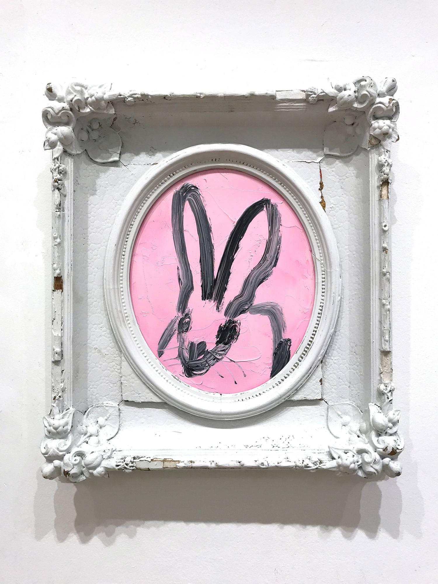 Untitled (Oval Bunny on Pink) 5