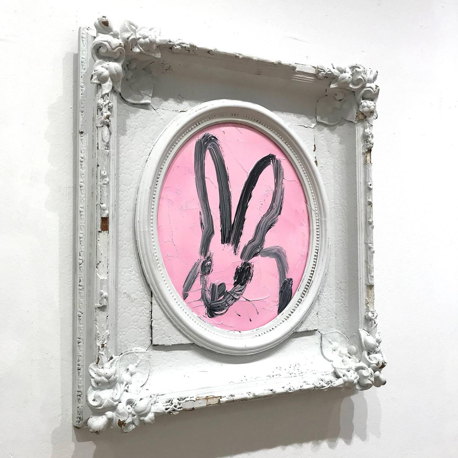 Untitled (Oval Bunny on Pink) 3